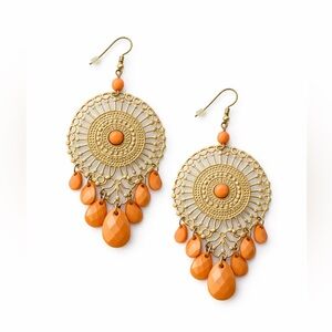 Beaded Statement Earrings